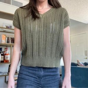 Joie Knit Short Sleeve Sweater